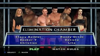 Here Comes the Pain Stacy Keibler vs Booker T vs Christian  vs Randy Orton vs Batista vs Lita