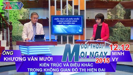 Kiến trúc và điêu khắc trong không gian đô thị hiện đại - Khương Văn Mười | ĐTMN 121215
