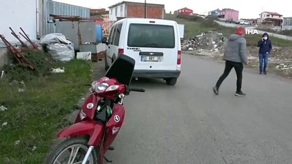 Bekçinin motosikletini çalan şüpheli, polisten kaçamadı