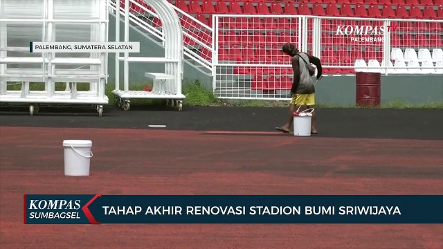 Penampakan Akhir Renovasi Stadion Bumi Sriwijaya
