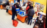 Taranto - Rapina in supermercato, Polizia arresta uno dei malviventi (09.01.21)