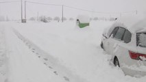 El temporal de nieve deja incomunicados a los vecinos de la localidad castellonense de El Toro