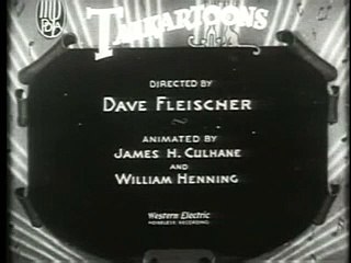 Betty Boop Chess Nuts 1932