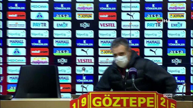 Ersun Yanal: 'Biz bugün yenmeye oynadık'