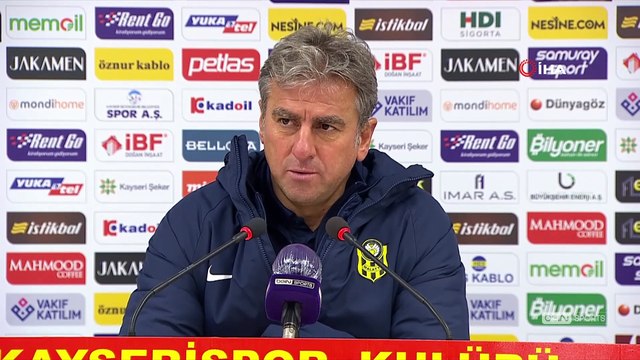 Hamza Hamzaoğlu: “Sahada futbol adına bir şey ortaya koyamadık”