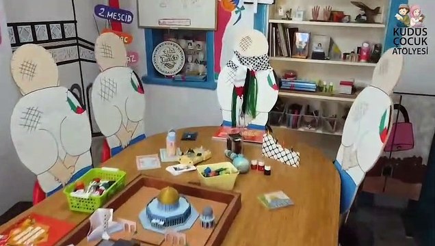 Kudüs Çocuk Atölyesinde Kudüs Andımız