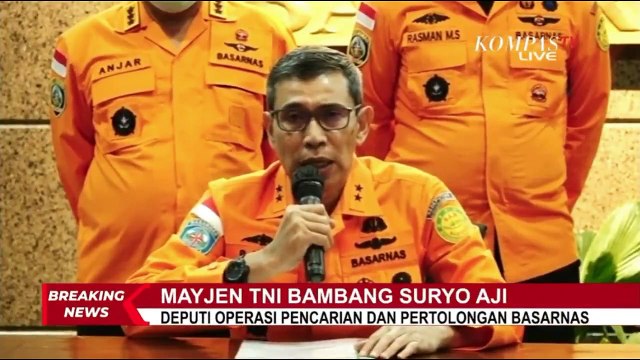 Basarnas Fokus Cari Titik Lokasi Jatuhnya Pesawat Sriwijaya Air SJ-182