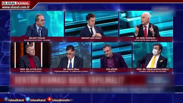 Vatan Partisi Genel Başkanı Doğu Perinçek'ten hükümete çağrı: '''Rektörü, üniversite öğretim kadrosu seçer kanunu' çıkarılsın''