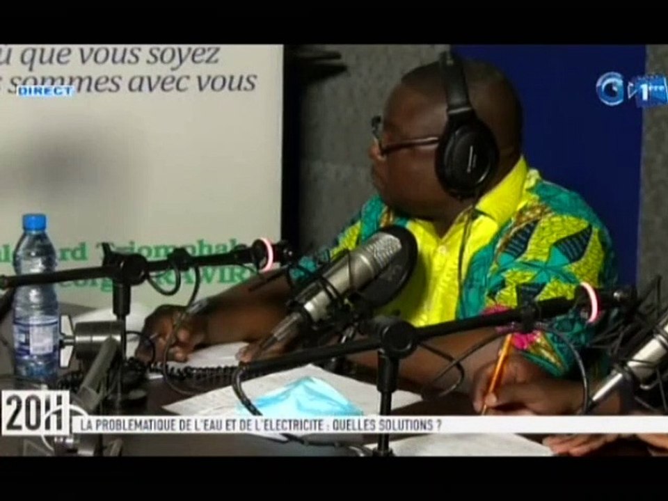 RTG /  Le Ministre de l’énergie reçu à Radio Gabon - comment résoudre la problématique du manque d’eau et d’énergie ?
