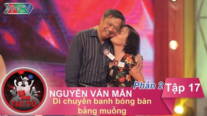 Thử thách Di chuyển banh bóng bàn bằng muỗng - GĐ bác Nguyễn Văn Mẫn | GĐTT - Tập 17 | 10/01/2016