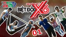 BIỆT ĐỘI X6 | Tập 1 | Sao Việt hào hứng tranh tài | 150116