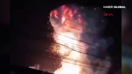 Çin'de batarya fabrikasında şiddetli patlama