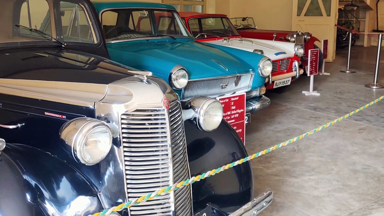 Vintage and Classic Car Museum Udaipur, Rajasthan _ Best Tourist Place in Udaipur _ Ashraf's