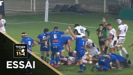 TOP 14 - Essai de Gaëtan BARLOT (CO) - Castres - Agen - J14 - Saison 2020/2021