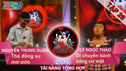 GIA ĐÌNH TÀI TỬ - Tập 26 | Thả đồng xu mơ ước | Di chuyển bánh bằng cơ mặt | 13/03/2016