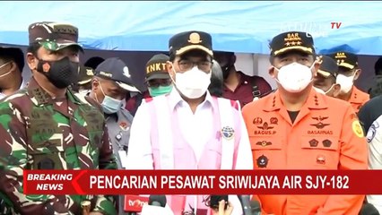 Menhub dan Panglima TNI Berangkat Pantau Proses Pencarian Pesawat Sriwijaya Air