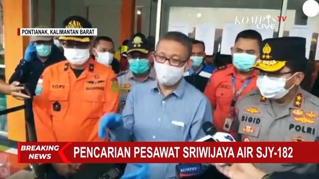 Gubernur Kalimantan Barat Pantau Pengambilan Sample DNA Keluarga Korban Pesawat Sriwijaya