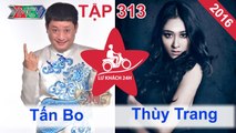 LỮ KHÁCH 24h - Tập 313 | Tấn Bo - Thùy Trang xúc động với tình người dân quê Bến Tre | 20/03/2016