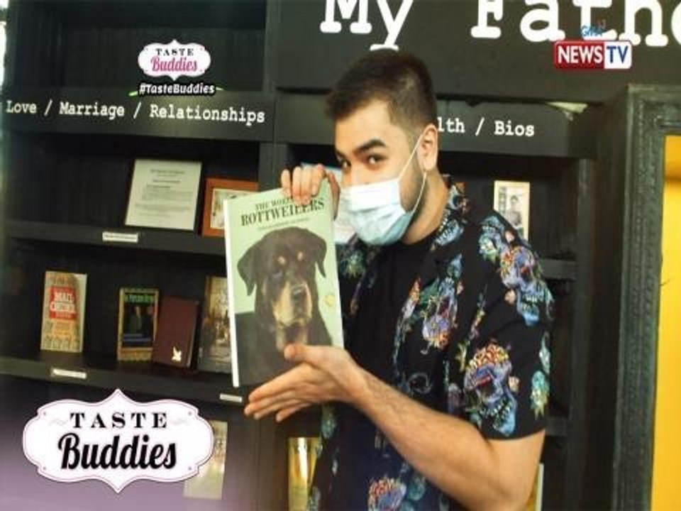 Taste Buddies: Andre Paras takes on the 'Grab a Book Challenge!'
