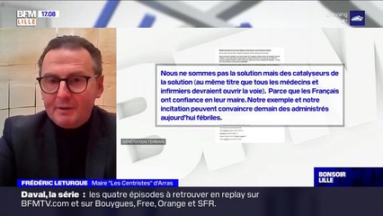 Covid-19: 200 élus dont le maire d'Arras vont se faire vacciner pour "montrer l'exemple"