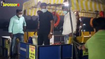 Disha Patani, Varun Dhawan, Genelia Deshmukh & Varun Sharma spotted at Versova Jetty