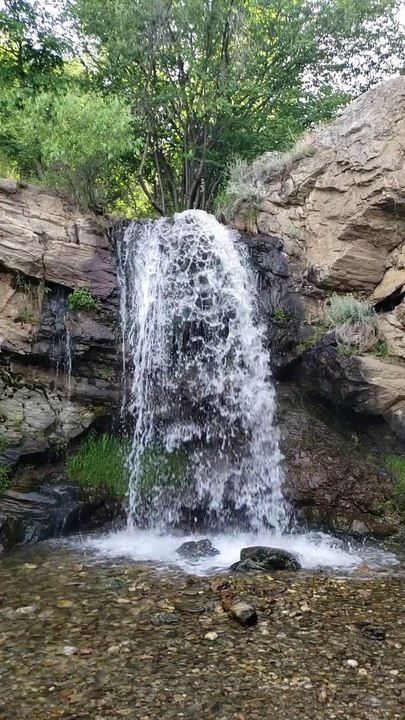 Slow motion waterfalls