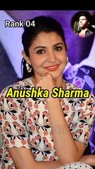 Top 5  richest Bollywood actress.