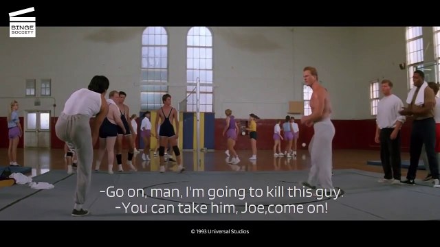 Dragon The Bruce Lee Story Bruce teaches fighting