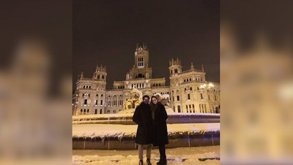 Cayetano y Eva González disfrutan de la gélida noche madrileña