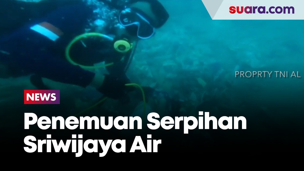Pencarian dan Penemuan  Serpihan Sriwijaya Air SJ-182 di Bawah Laut