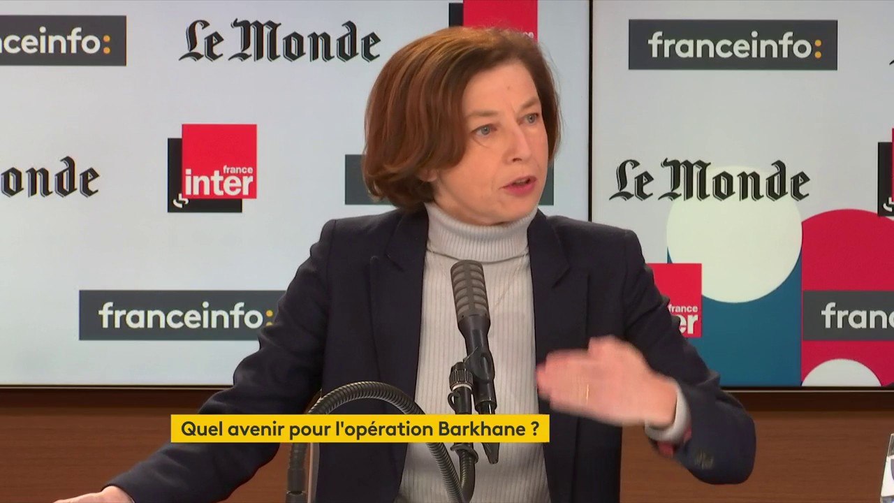 Florence Parly : "La force Barkhane est accompagnée par des moyens européens importants. Nous bénéficions d'un appui de la part des États-Unis (...). Et nous avons créé des forces spéciales qui aident les armées maliennes. La France n'est pas seule."