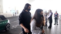 Kartik Aaryan drops his sister Kritika Tiwari at Airport; Watch Video | FilmiBeat