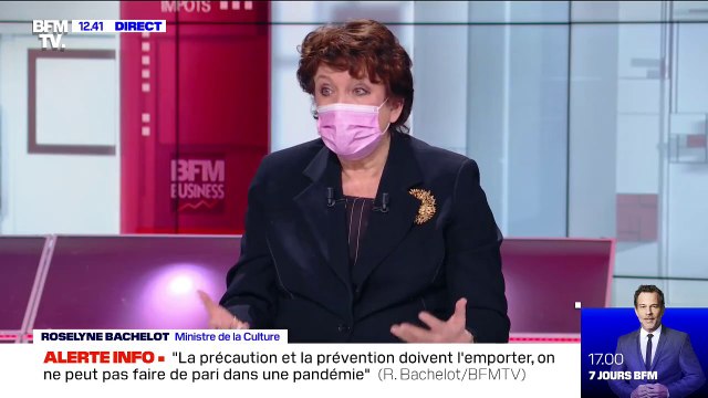 Roselyne Bachelot: S'il faut de l'argent supplémentaire, je l'aurai pour soutenir le monde de la culture