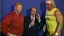 Hulk Hogan & Bob Backlund vs. Mr. Fuji & Tiger Chung Lee (1984-01-14)