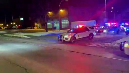 Déploiement des policiers pour le couvre-feu