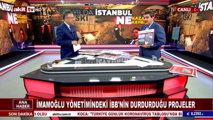 Tevfik Göksu Akit TV canlı yayınında tek tek açıkladı: İşte İmamoğlu'nun 1 yıllık rezil karnesi