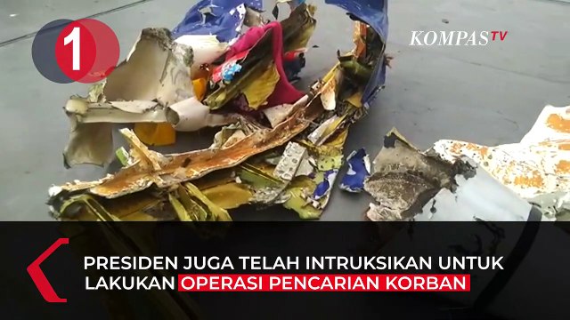 [TOP3NEWS] Ucapan Duka Presiden Jokowi, Temuan Bagian Pesawat Sriwijaya Air, Longsor di Sumedang