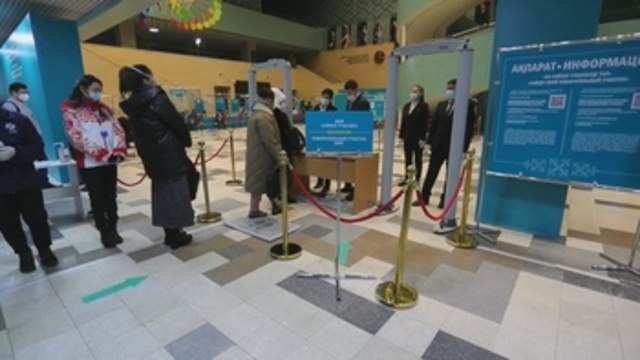 Alta participación en los comicios kazajos