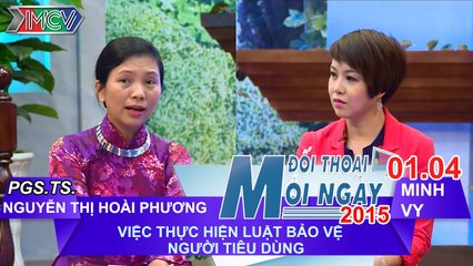 Luật BV người tiêu dùng P2 - PGS.TS Nguyễn Thị Hoài Phương | ĐTMN 010415