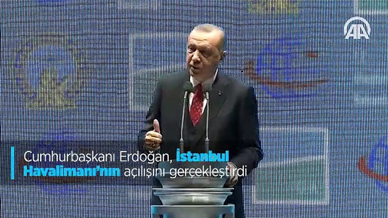 İstanbul Havalimanı açıldı