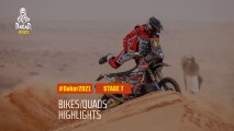 #DAKAR2021 - Stage 7 - Ha’il / Sakaka - Bike/Quad Highlights