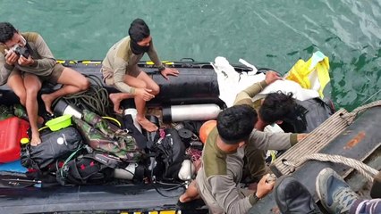 تحديد موقع الصندوقين الأسودين للطائرة الأندونيسية غداة تحطمها قبالة جاكرتا