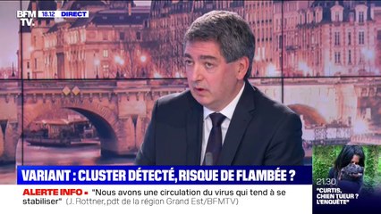 Jean Rottner, président de la région Grand Est: "Nous avons une circulation du virus qui tend à se stabiliser"