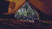 Pixel Art - Çadırda Yağmur Sesi (Rahatlatıcı Müzikler) 1 Saat / Pixel Art - Rain Sound İn The Tent (Relaxing Music) 1 Hour