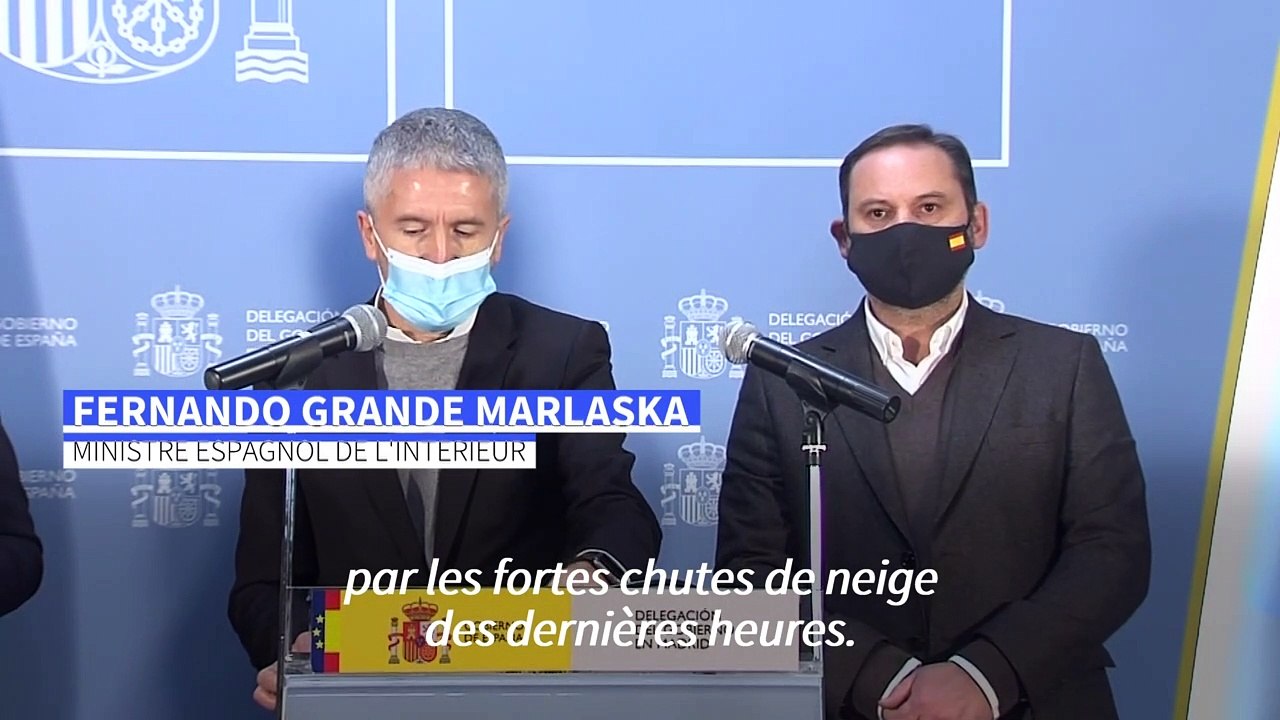 Espagne: opérations de déneigement avant une vague de froid