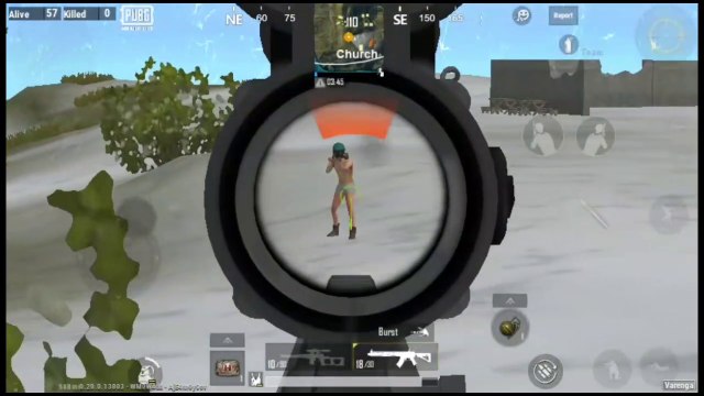 AWM+SCAR FULL RUSH GAMEPLAY| PUBG MOBILE LITE | REPLAY GAMERZ