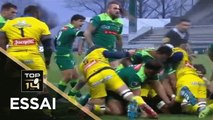 TOP 14 - Essai de Giovanni HABEL-KUFFNER (SP) - Pau - Clermont - J14 - Saison 2020/2021