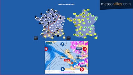 bulletin meteo du dimanche 10 janvier 2021