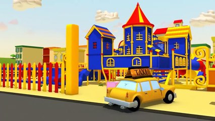 La Super Patrouille: camion pompier et voiture de police, et le mystère du Parc de Jeu de Car City