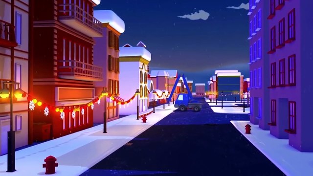 Tom la Dépanneuse et le Camion nacelle à Car City Voitures et camions dessins animés Spécial Noël